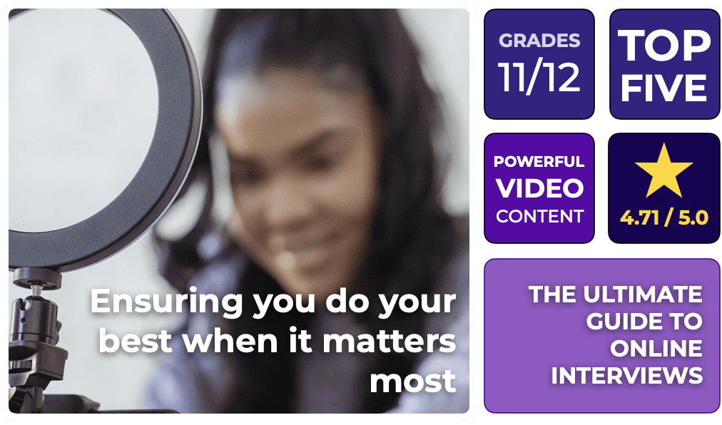 video interview header